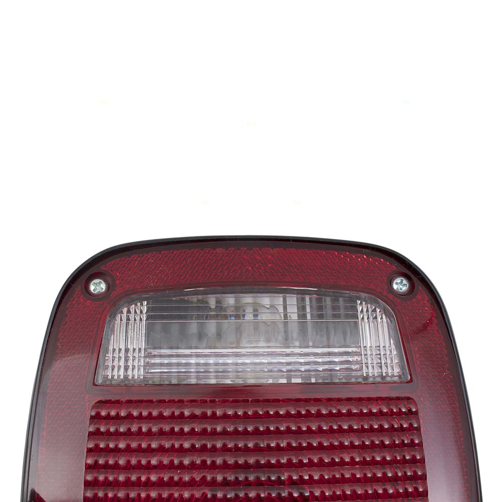 Brock Replacement Set Driver and Passenger Tail Lights Compatible with 1976-1980 CJ Series J5457197 J5457198