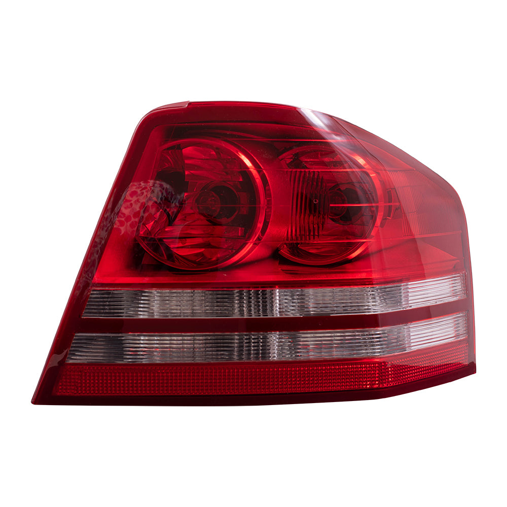 Brock Replacement Set Driver and Passenger Tail Lights Compatible with 2008-2010 Avenger 5303991AG 5303990AG