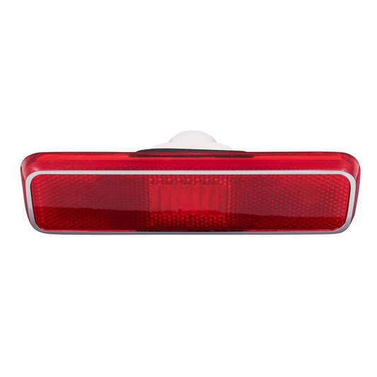 Brock Replacement Rear Signal Side Marker Light Compatible with 72-83 Charger Aspen Challenger Dart Horizon Barracuda Omni Valiant Volare 3587440