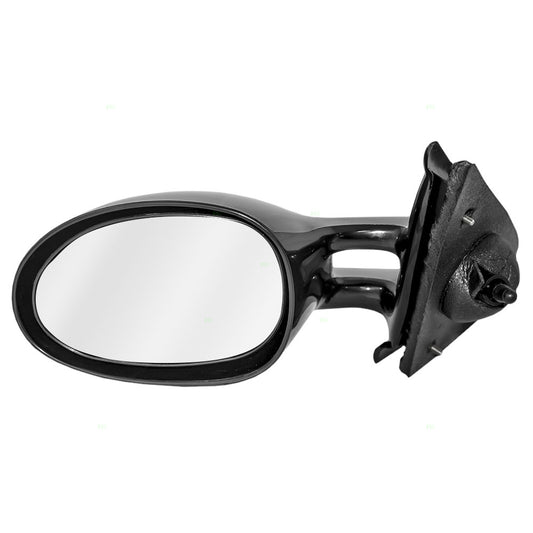 Replacement Drivers Manual Remote Side View Mirror Compatible with 1995-2000 Stratus Cirrus 4646803