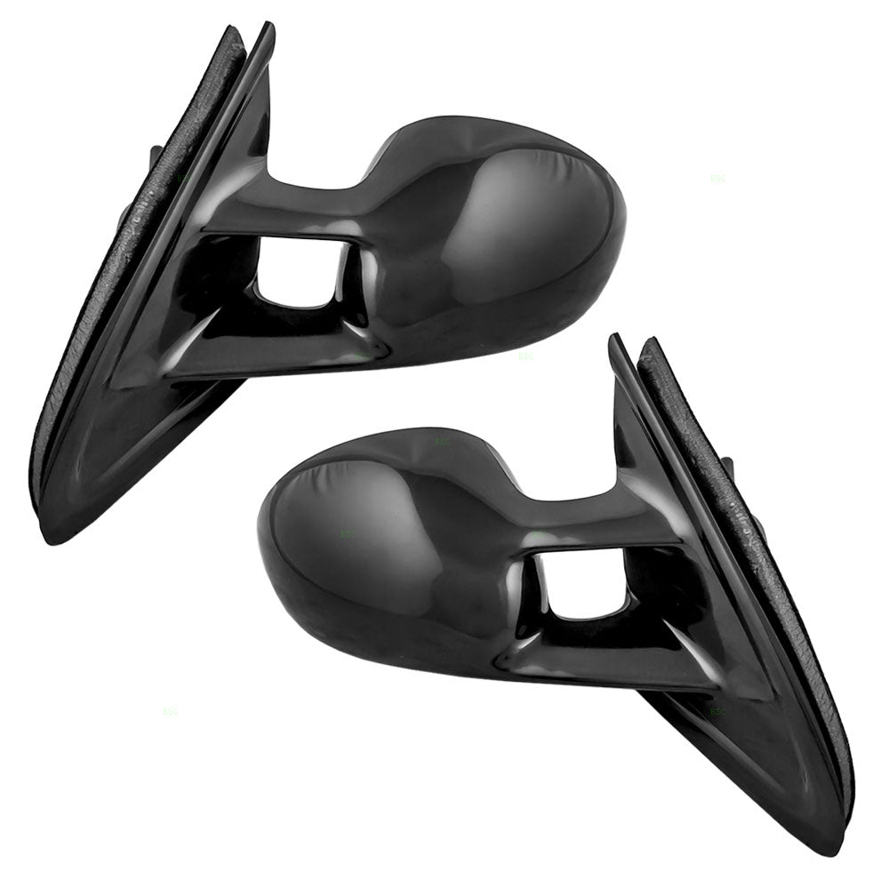 Replacement Driver and Passenger Manual Remote Side View Mirrors Compatible with 1995-2000 Cirrus Stratus 4646803 4646802