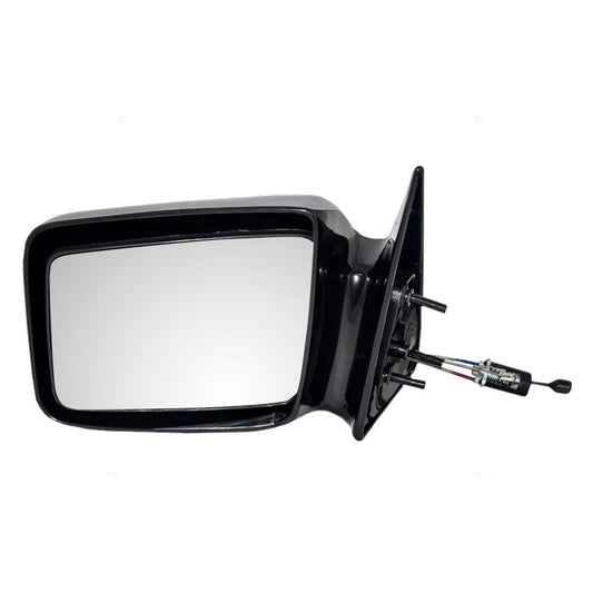 Manual Remote Mirror for 87-96 Dodge Dakota Pickup Drivers Side View 55025869