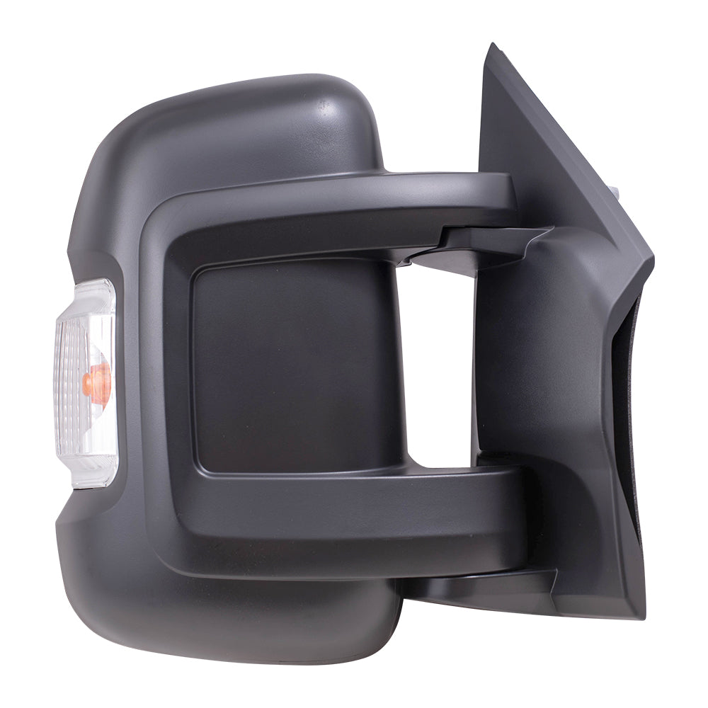 Pair Set Manual Side View Mirrors w/ Signal Replacement for 14-19 ProMaster Van 5VE99JXWAE 5VE98JXWAD