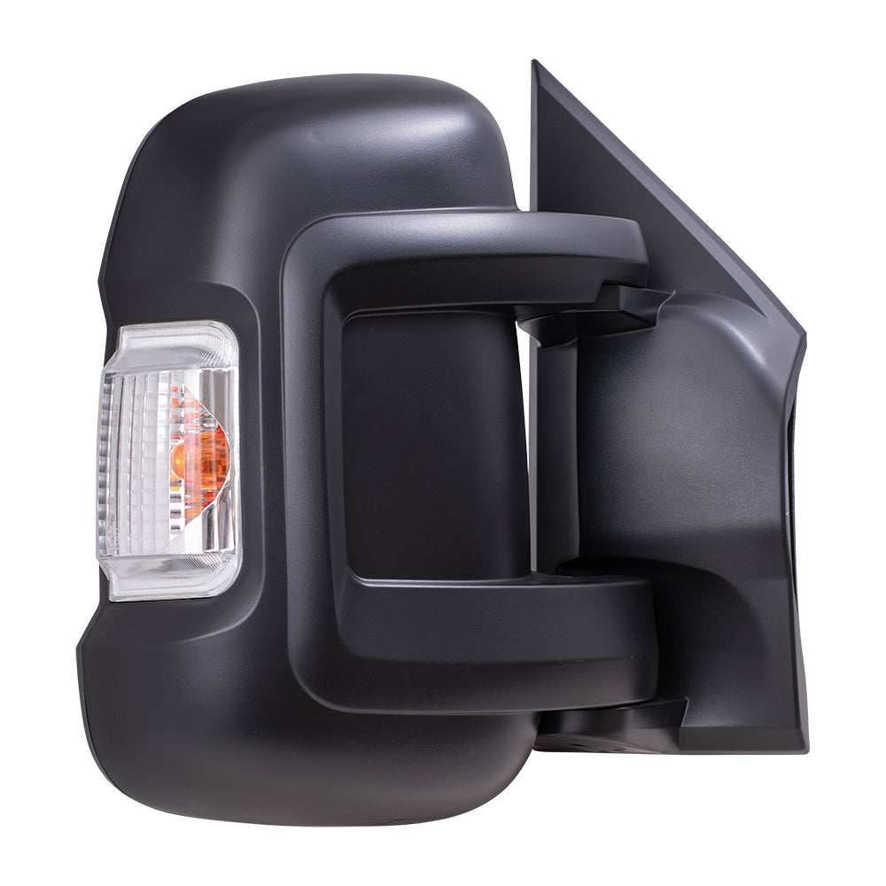 Pair Set Manual Side View Mirrors w/ Signal Replacement for 14-19 ProMaster Van 5VE99JXWAE 5VE98JXWAD