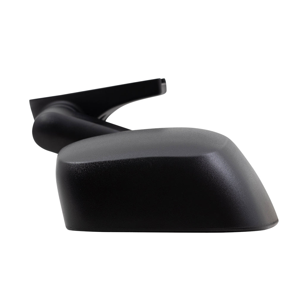 Driver and Passenger Manual Side View Mirrors Textured Replacement for 2003-2006 Wrangler 55395061AD 55395060AD