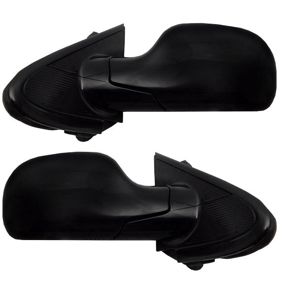 Replacement Pair Set Manual Side View Mirrors Compatible with Caravan Town & Country Voyager 4894411AE 4894410AE