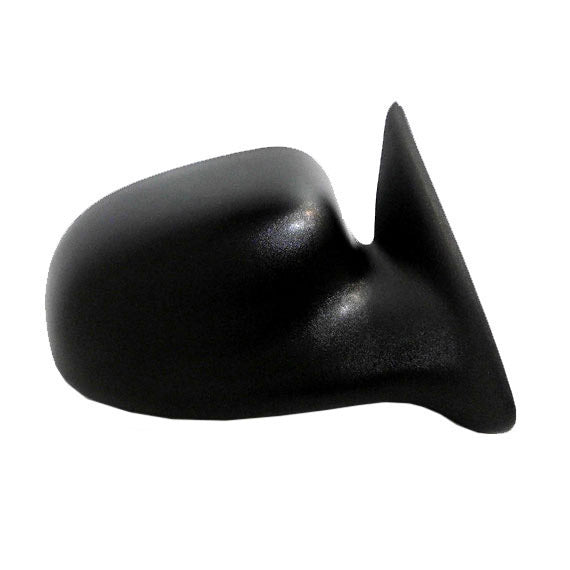 Replacement Passenger Manual Side View Mirror Textured Compatible with 1997-2004 Dakota 1998 Durango 55154846AE