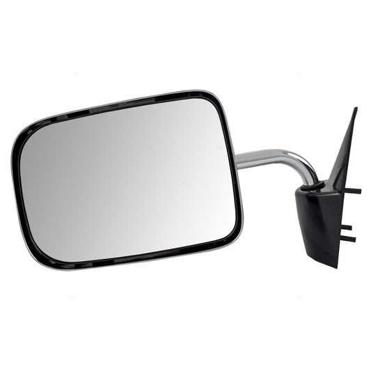 Driver Side Manual Mirror Optional Type for 1987-1994 Dodge Dakota