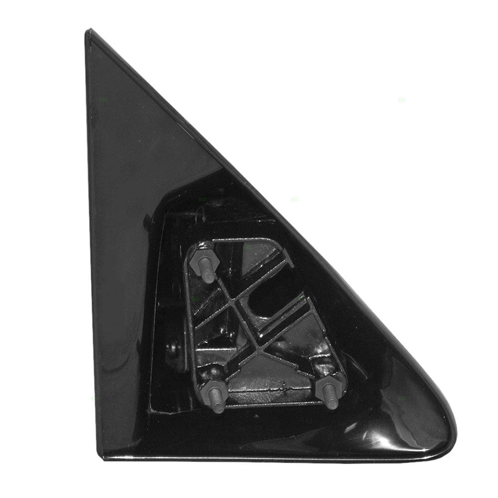 Replacement Driver Manual Side View Mirror 5x7 Ready-to-Paint Black Compatible with 1987-1996 Dakota 4354345