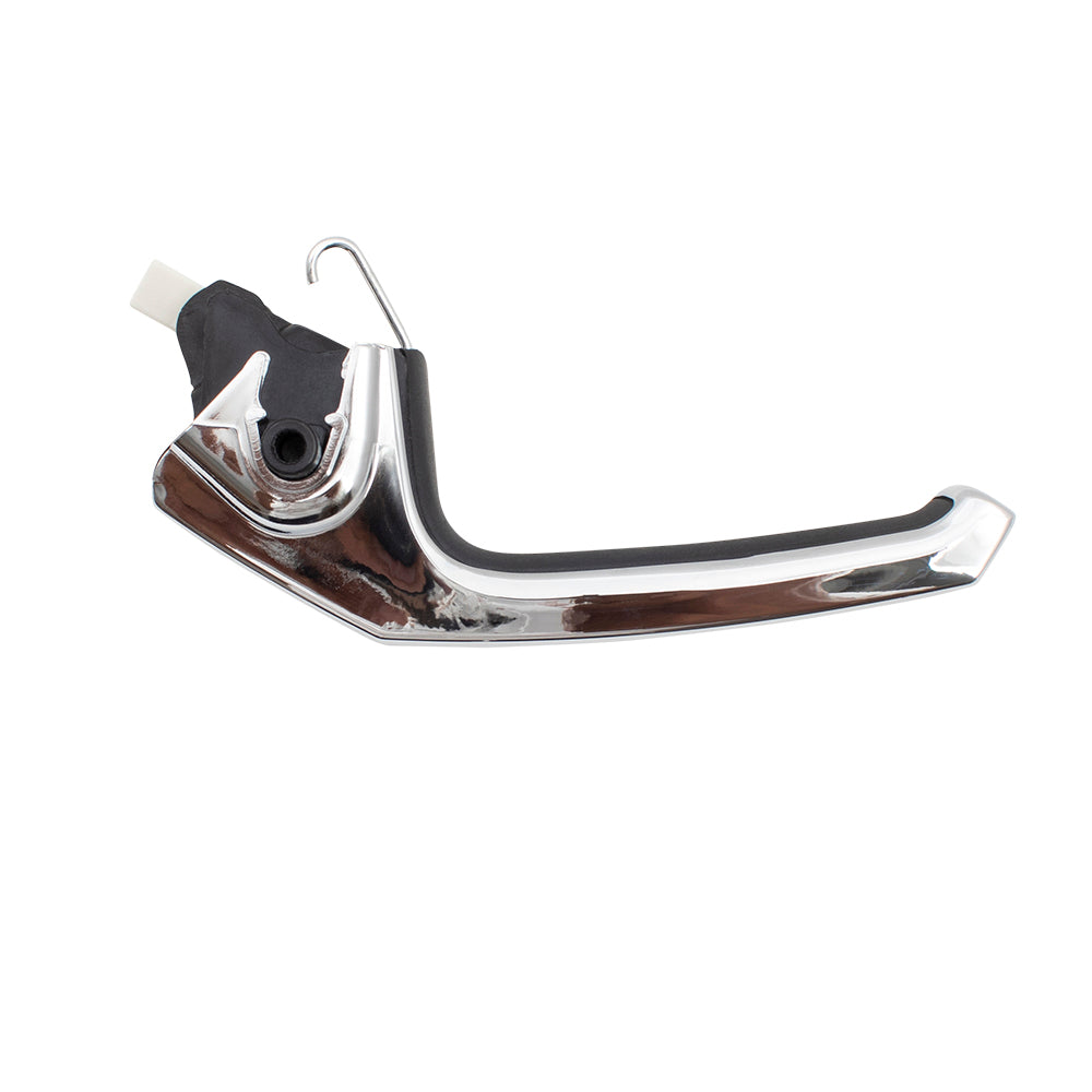 Brock Replacement Front Driver Side, Chrome Inside Door Handle Compatible with 2009 1500, 2010-2018 1500/2500/3500, 2011-2018 4500/5500 & 2019-2021 1500 Classic