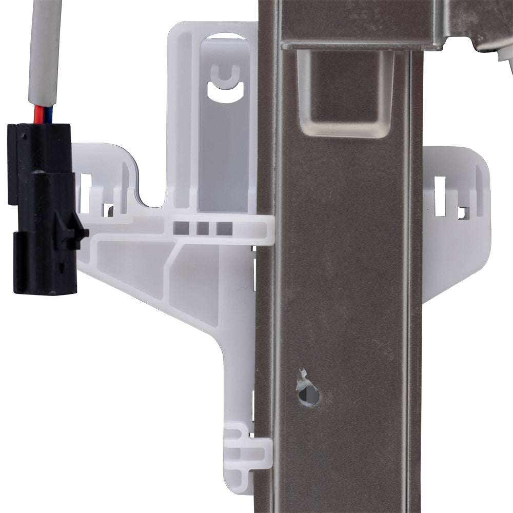 Brock Replacement Driver Rear Power Window Regulator with Motor Compatible with 07-12 Caliber