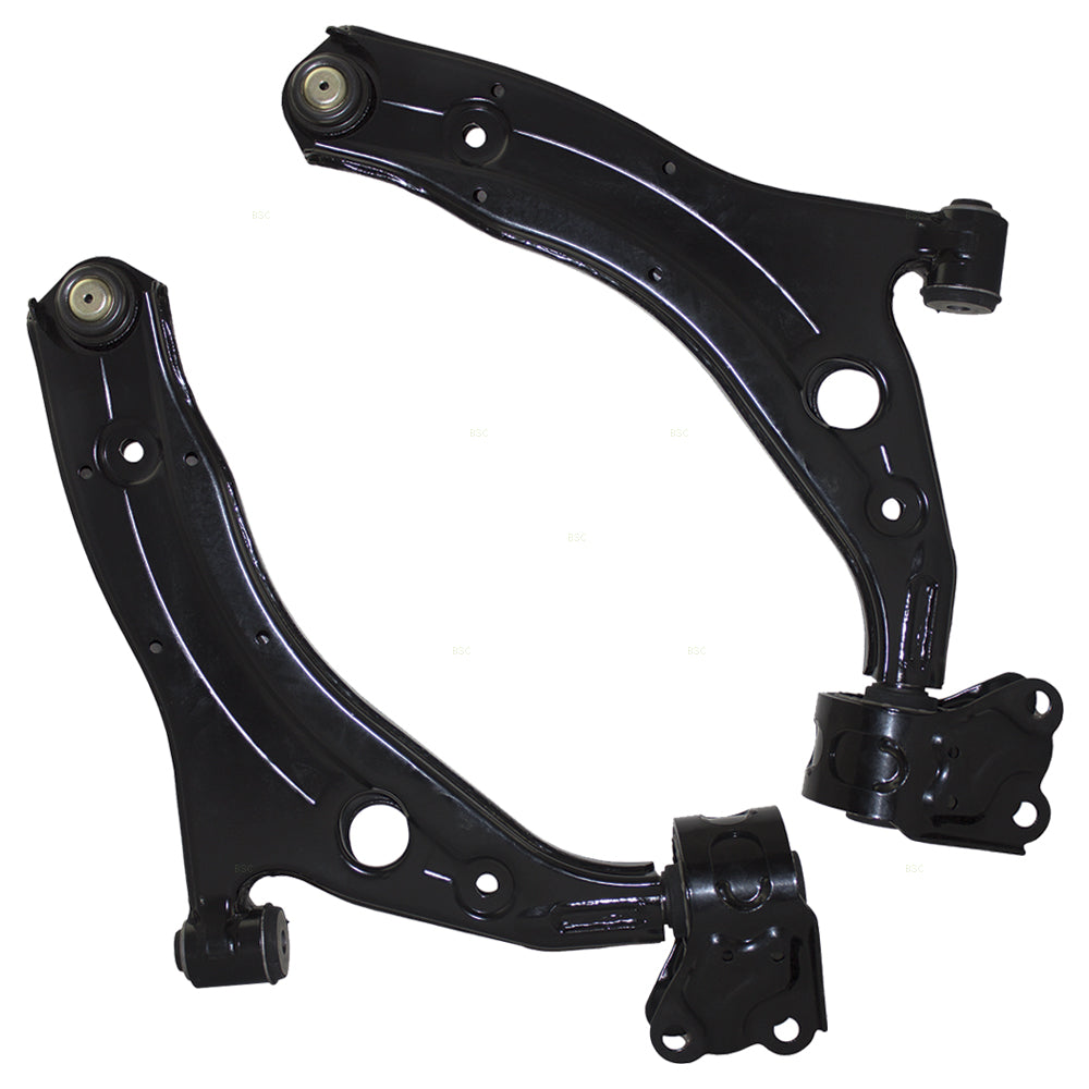 Brock Replacement Pair Set Front Lower Control Arm Kits w/ Ball Joint & Bushings Compatible with 2007-2014 Edge 2007-2015 MKX 8T4Z3079A 8T4Z3078A