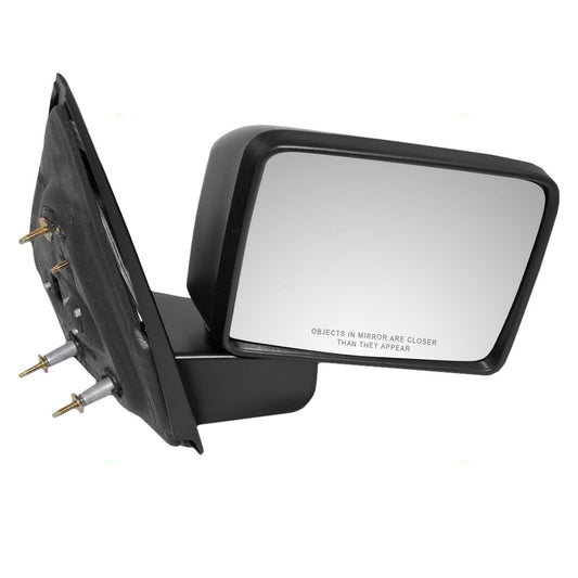 Brock Manual Mirror Textured Black for F-150