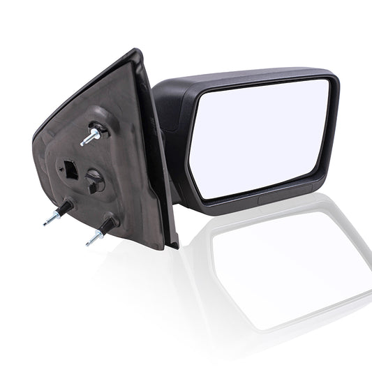 Passengers Manual Mirror Textured Black w/ Reflector Performance Fits 09-14 F150