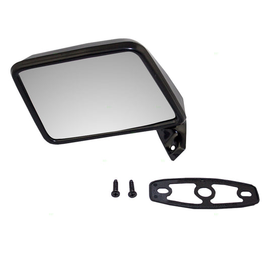 Drivers Manual Side View Mirror Paddle Type Replacement for Ford Pickup Truck Ranger Bronco II E5TZ 17682 D