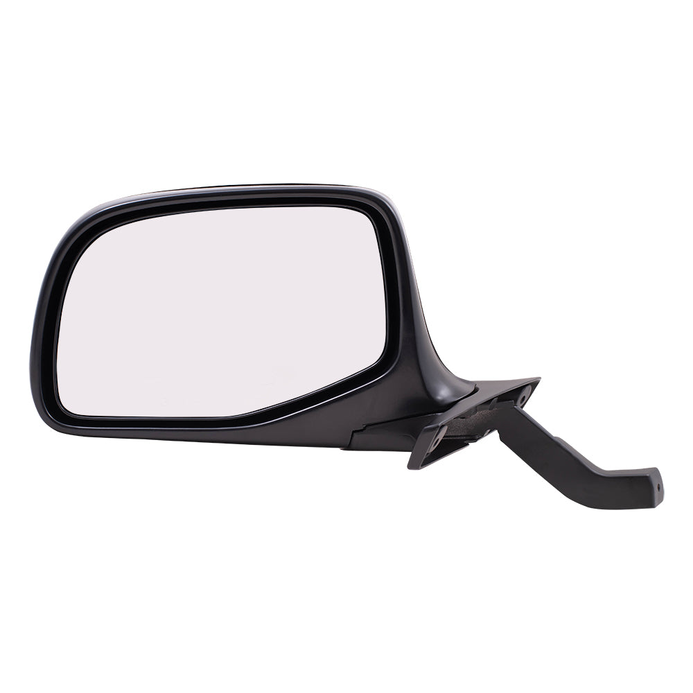 Drivers Manual Side View Paddle Type Mirror Replacement for 1992-1996 F150 F250 F350 Pickup Truck F7TZ17683AAB