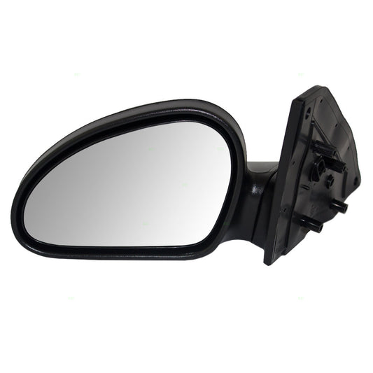 Drivers Manual Side View Mirror Textured Replacement for 1997-2002 Escort 1997-1999 Tracer F7CZ17682CA