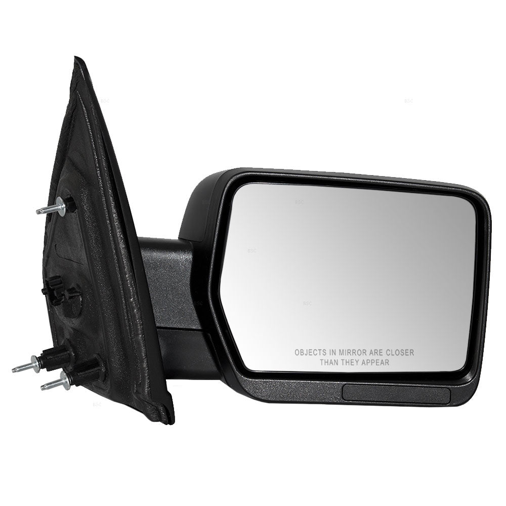 Replacement Pedestal Type Passenger Mirror with Reflector Compatible with 2011-2014 F150 Pickup Truck