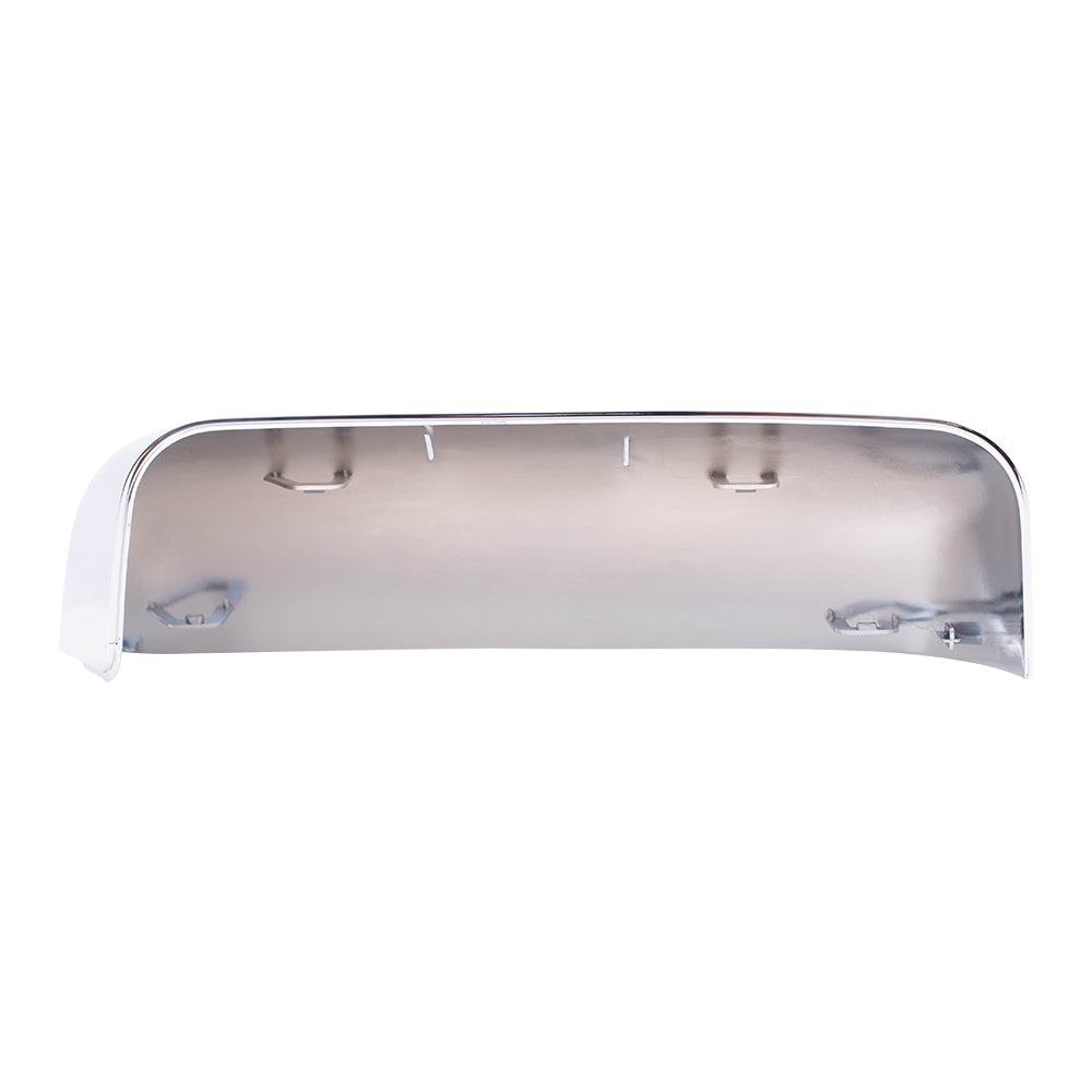 Replacement Drivers and Passengers Tow Mirror Covers Chrome Compatible with 07-14 F150 8L3Z 17D743 AA 8L3Z 17D742 AA