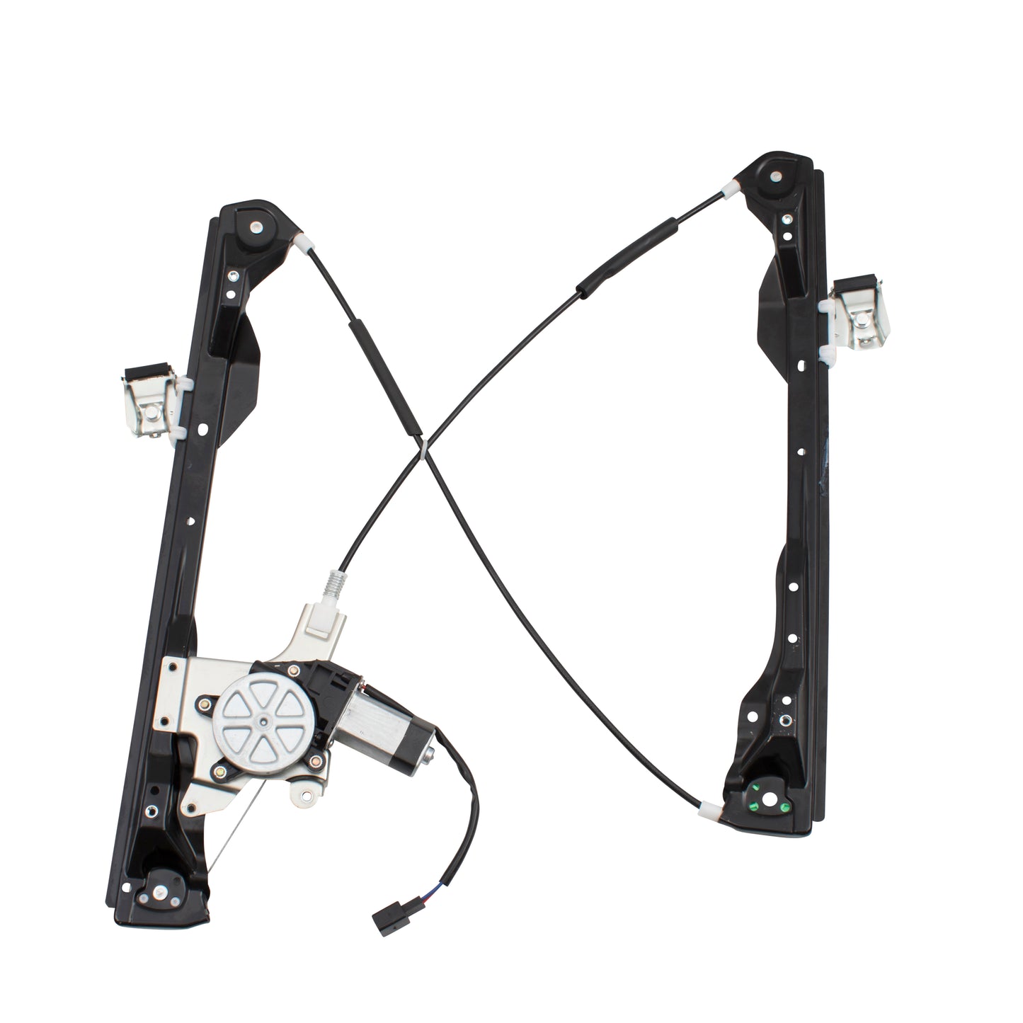 Brock Replacement Passengers Front Power Window Lift Regulator with Motor Assembly Compatible with 2000-2007 Focus 4-Door Sedan Wagon Hatchback 6S4Z5423200BB