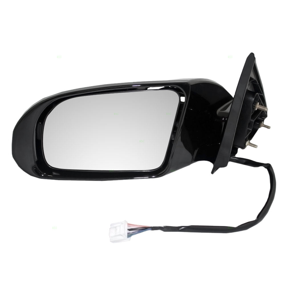 Drivers Side View Power Mirror Heated Signal Smooth for 09-14 Nissan Maxima
