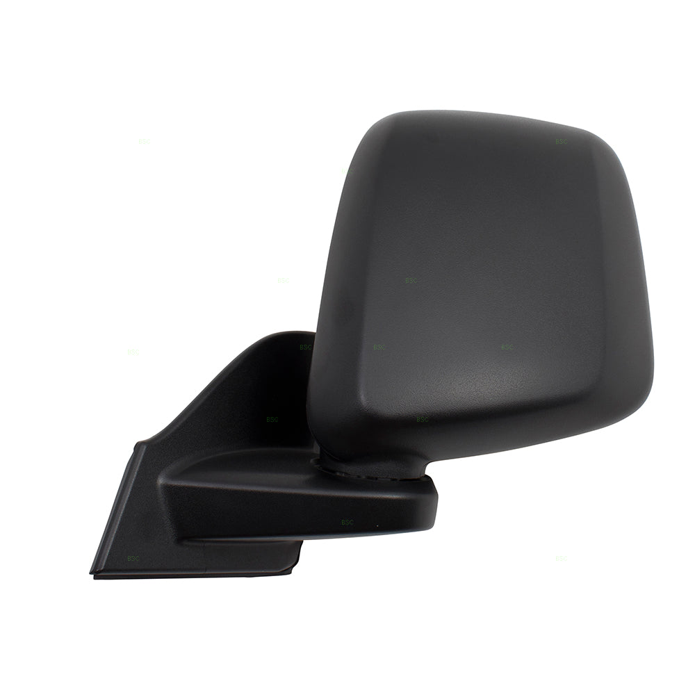 BROCK Drivers Manual Side View Mirror Spotter Glass Left Textured Compatible with 13-17 City Express NV200 19317311 963023LM0A