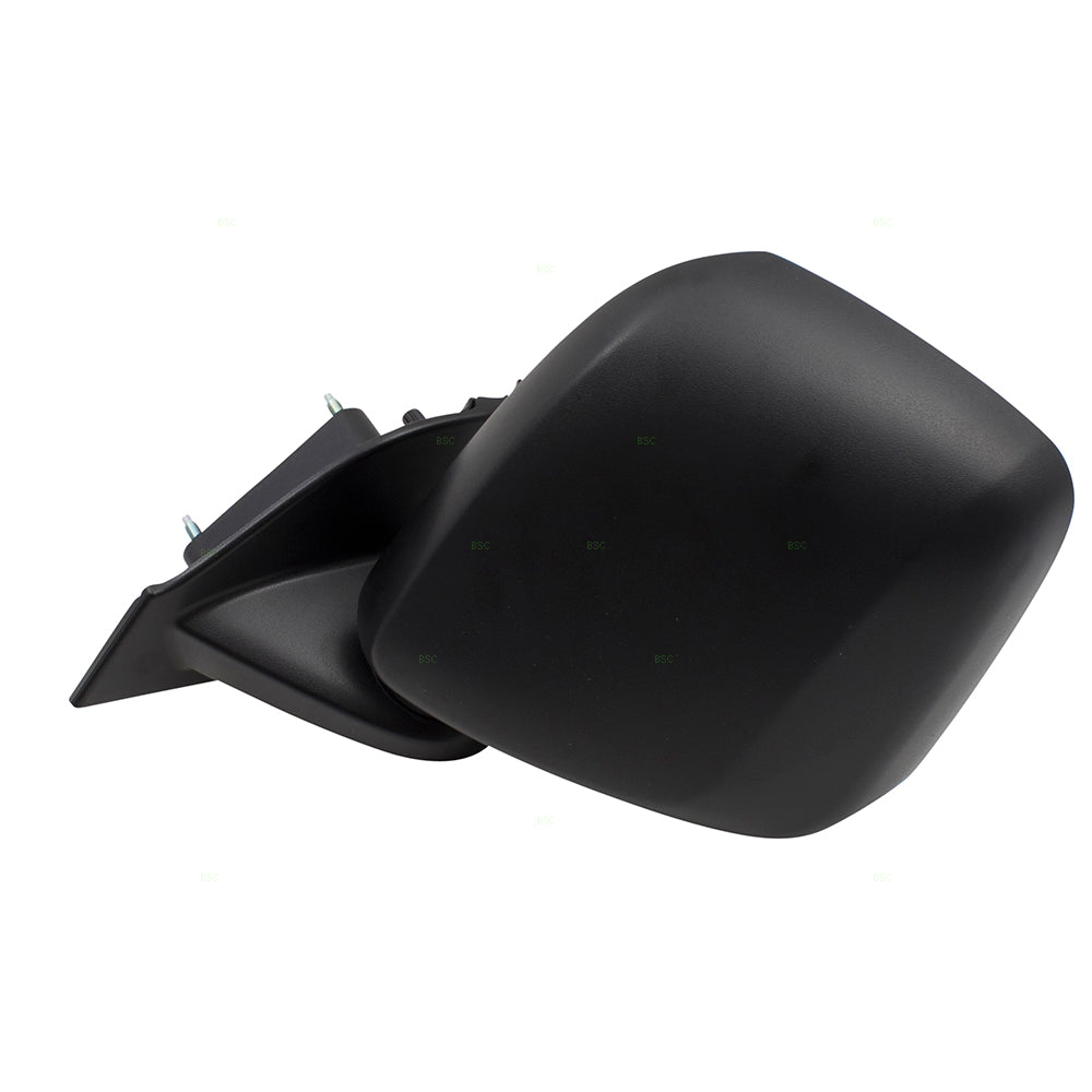 BROCK Drivers Manual Side View Mirror Spotter Glass Left Textured Compatible with 13-17 City Express NV200 19317311 963023LM0A