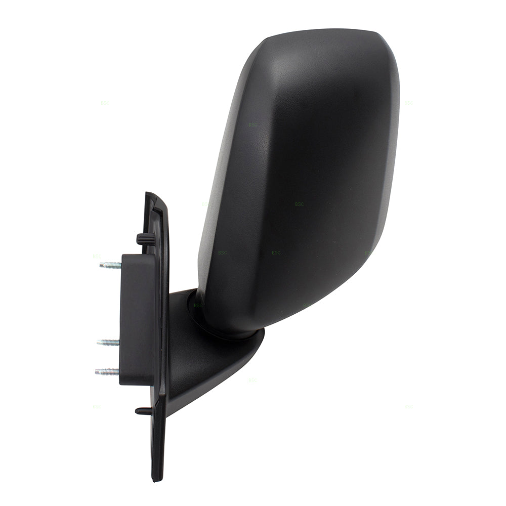 BROCK Drivers Manual Side View Mirror Spotter Glass Left Textured Compatible with 13-17 City Express NV200 19317311 963023LM0A