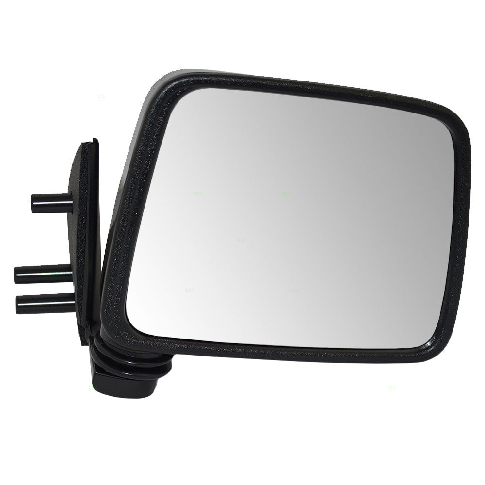 Passengers Side Manual Door Mounted Mirror for Nissan Pathfinder Pickup Truck