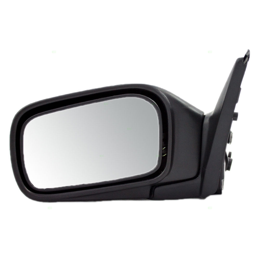 Drivers Manual Side View Mirror Compatible with 1991-1994  Sentra Sedan Textured Black Assembly 9630265Y00