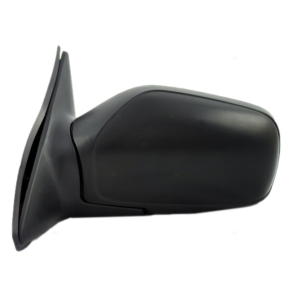 Drivers Manual Side View Mirror Compatible with 1991-1994  Sentra Sedan Textured Black Assembly 9630265Y00