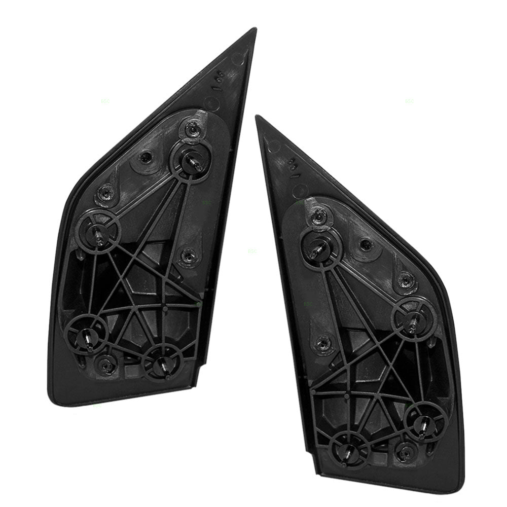 Driver and Passenger Manual Side View Mirrors Compatible with 04-15 Titan Pickup Truck SUV 96302-ZH00A 96301-ZH00A