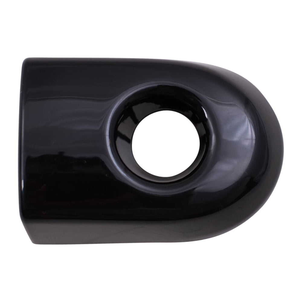 Brock Replacement Drivers Front Outside Door Handle w/ Keyhole Compatible with 07-11 Versa Hatchback & Sedan 80644-EL12A