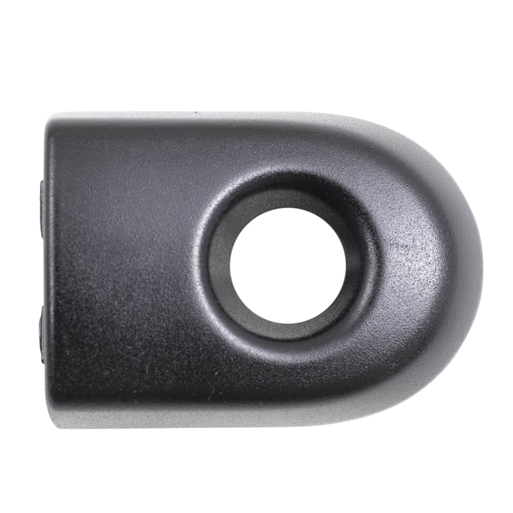 Brock Replacement Drivers Front Outside Exterior Textured Door Handle w/ Keyhole Compatible with 07-11 Versa NI1310133