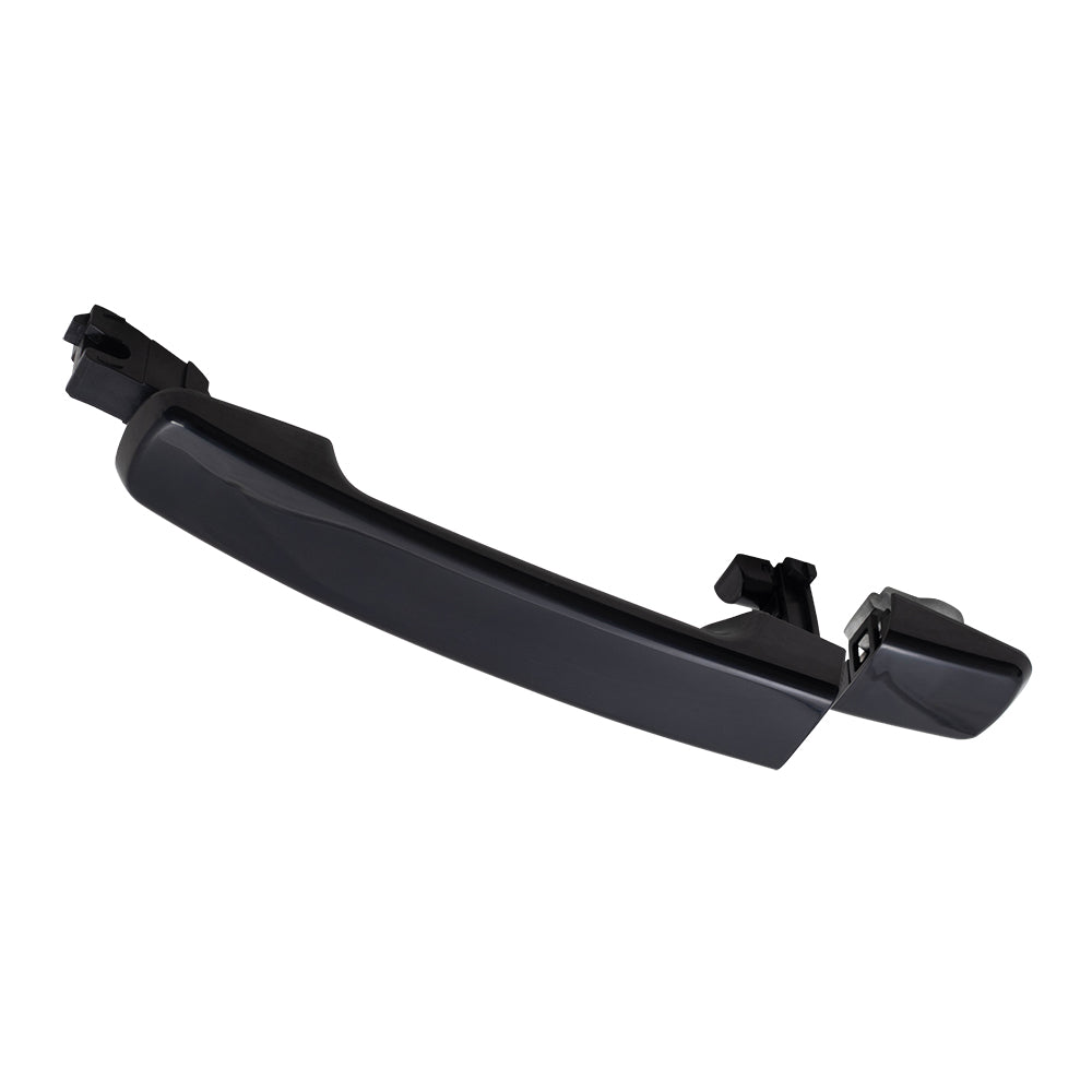 Brock Replacement Driver Outside Door Handle Front with Keyhole Compatible with 05-14 Frontier Truck