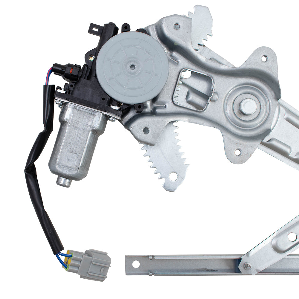 Brock Replacement Driver Rear Power Window Regulator with Motor Compatible with 2013-2019 Sentra