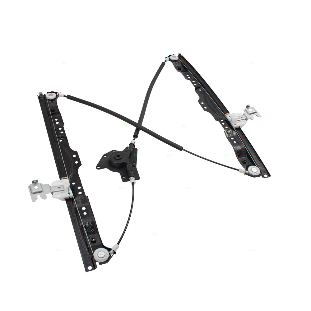 Brock Replacement Drivers Front Power Window Lift Regulator Compatible with 04-15 Titan 80721-ZT00A