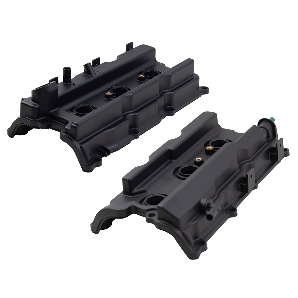 Brock Replacement Set Engine Valve Covers Compatible with 2005-2019 Frontier 4.0L 13264EA210 13264EA200