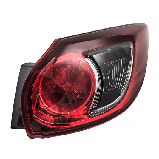 Brock Replacement Passengers Taillight Tail Lamp Quarter Panel Mounted Bulb Type Compatible with 13-16 SUV KD33-51-150C