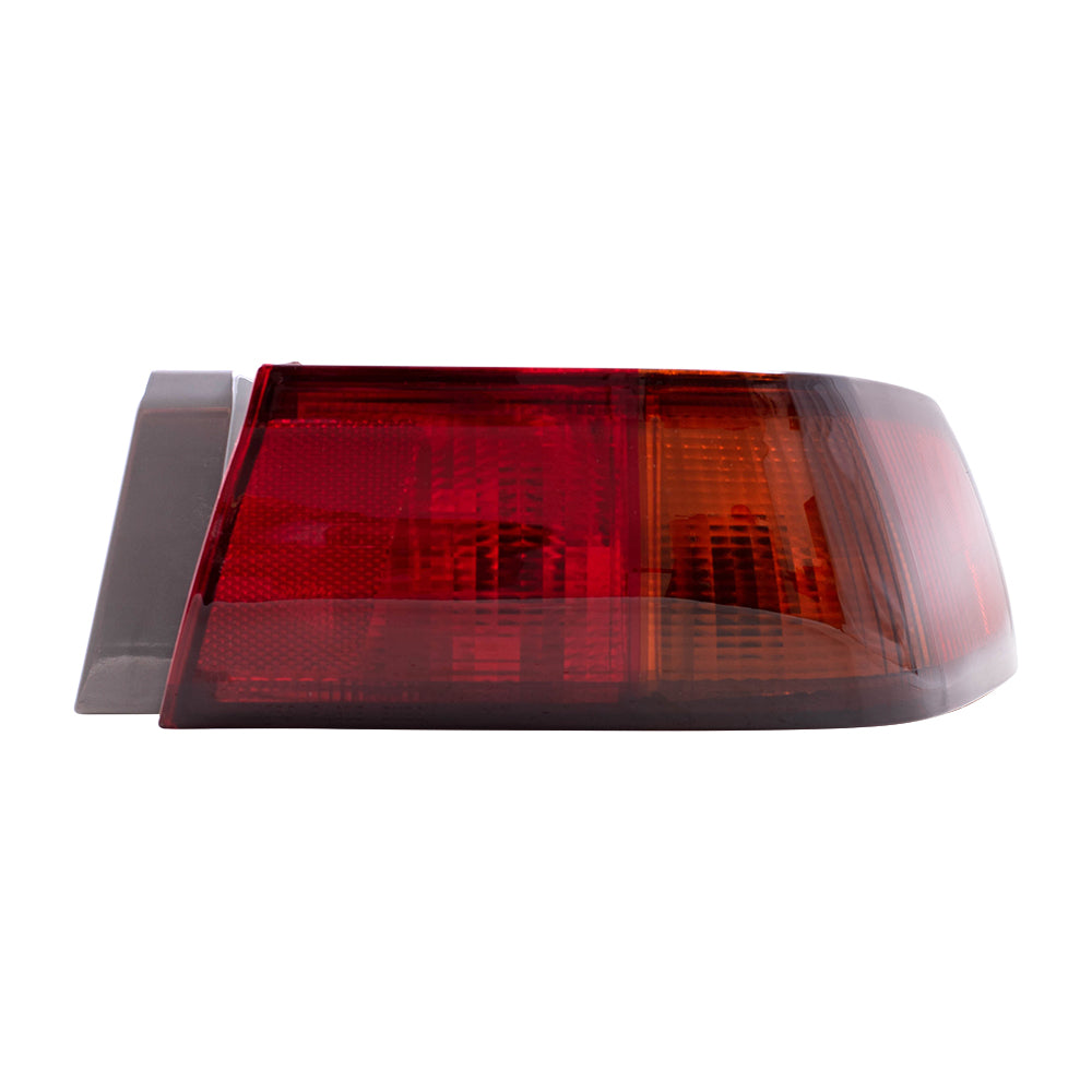 Brock Replacement Driver and Passenger Tail Lights Quarter Panel Mounted Compatible with 97-99 Camry 81561AA010 81551AA010