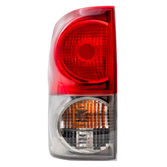 Brock Replacement Drivers Taillight Tail Lamp Compatible with 2007-2009 Tundra Pickup Truck 81560-0C070