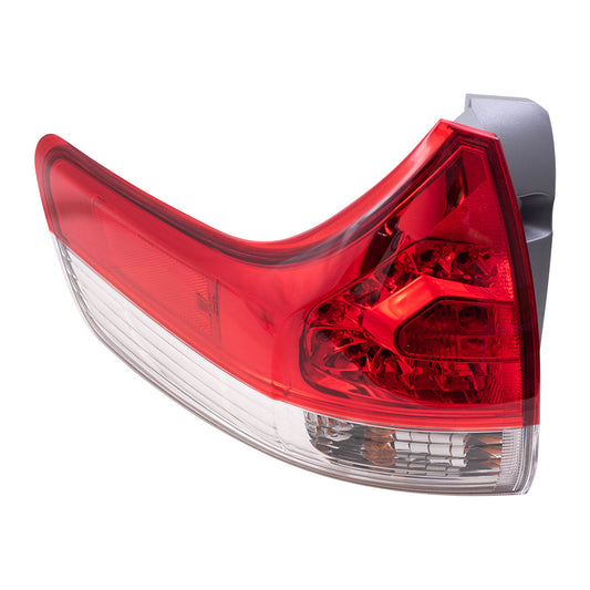 Brock Combination Tail Light Assembly Body Mounted For Sienna