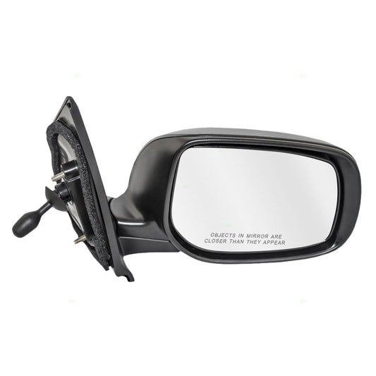 Fits Toyota Yaris Sedan 07-12 Passengers Side Manual Remote Mirror 8791052800