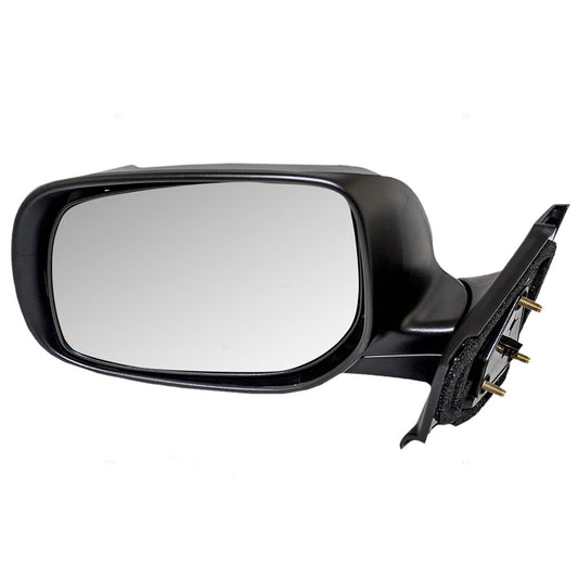 Brock Replacement Drivers Manual Side View Mirror Ready-to-Paint Compatible with 07-11 Yaris 87940-52650