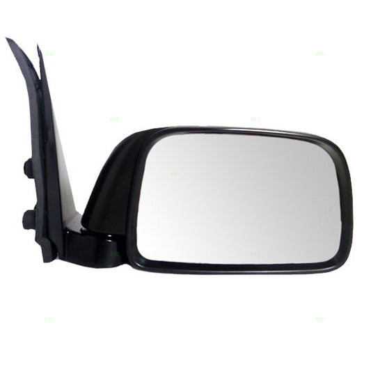 Fits Toyota Tacoma Truck 95-00 Passengers Side Manual Mirror Glass w/ Housing