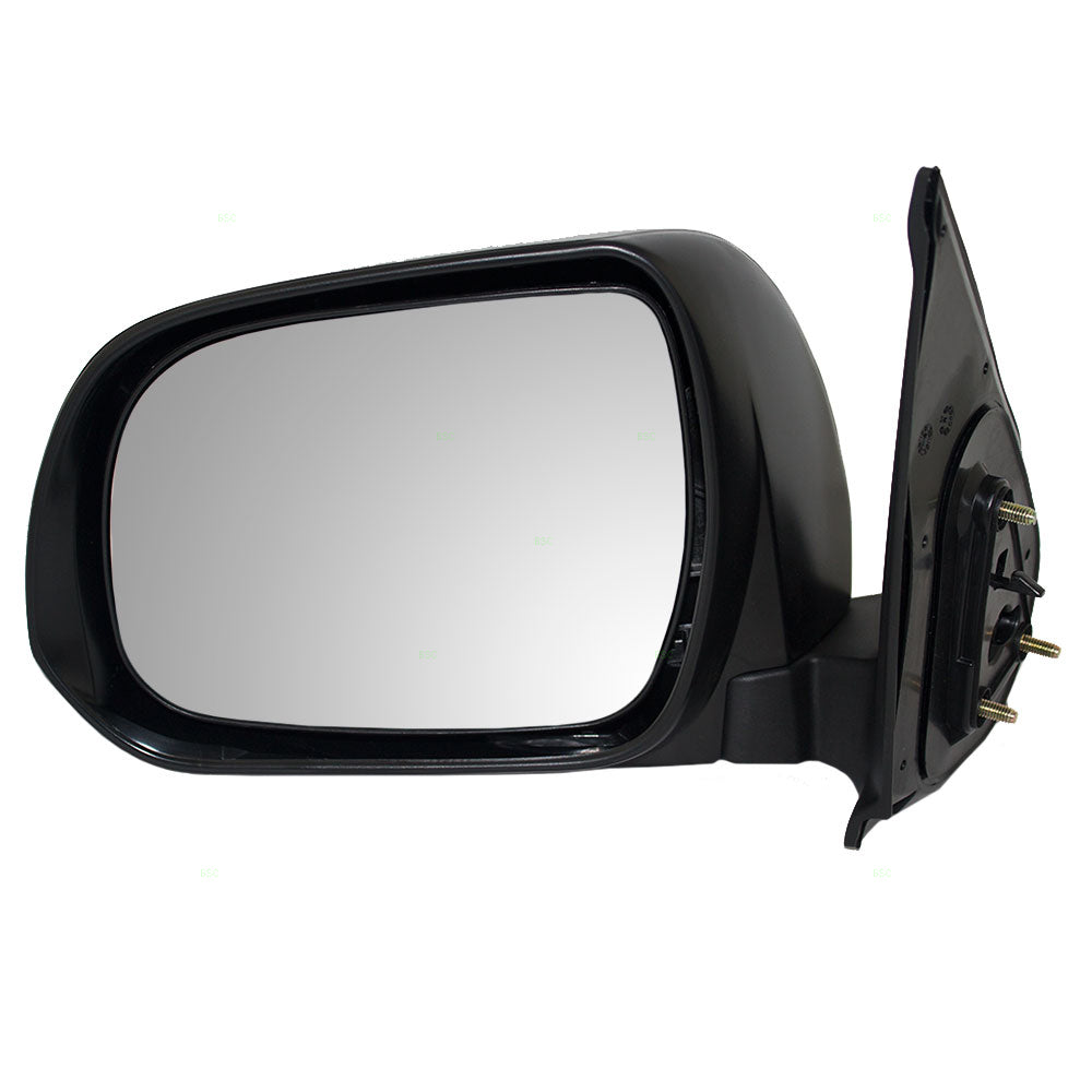 Fits Toyota Tacoma Truck 12-15 Drivers Side View Manual Textured Mirror Assembly