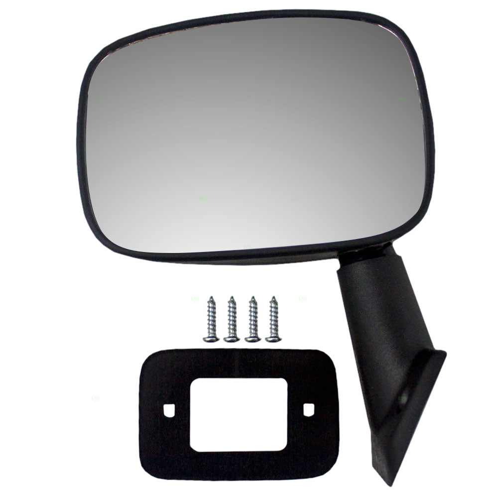 Brock Replacement Drivers Manual Side View Mirror Compatible with Pickup Truck 8794089112