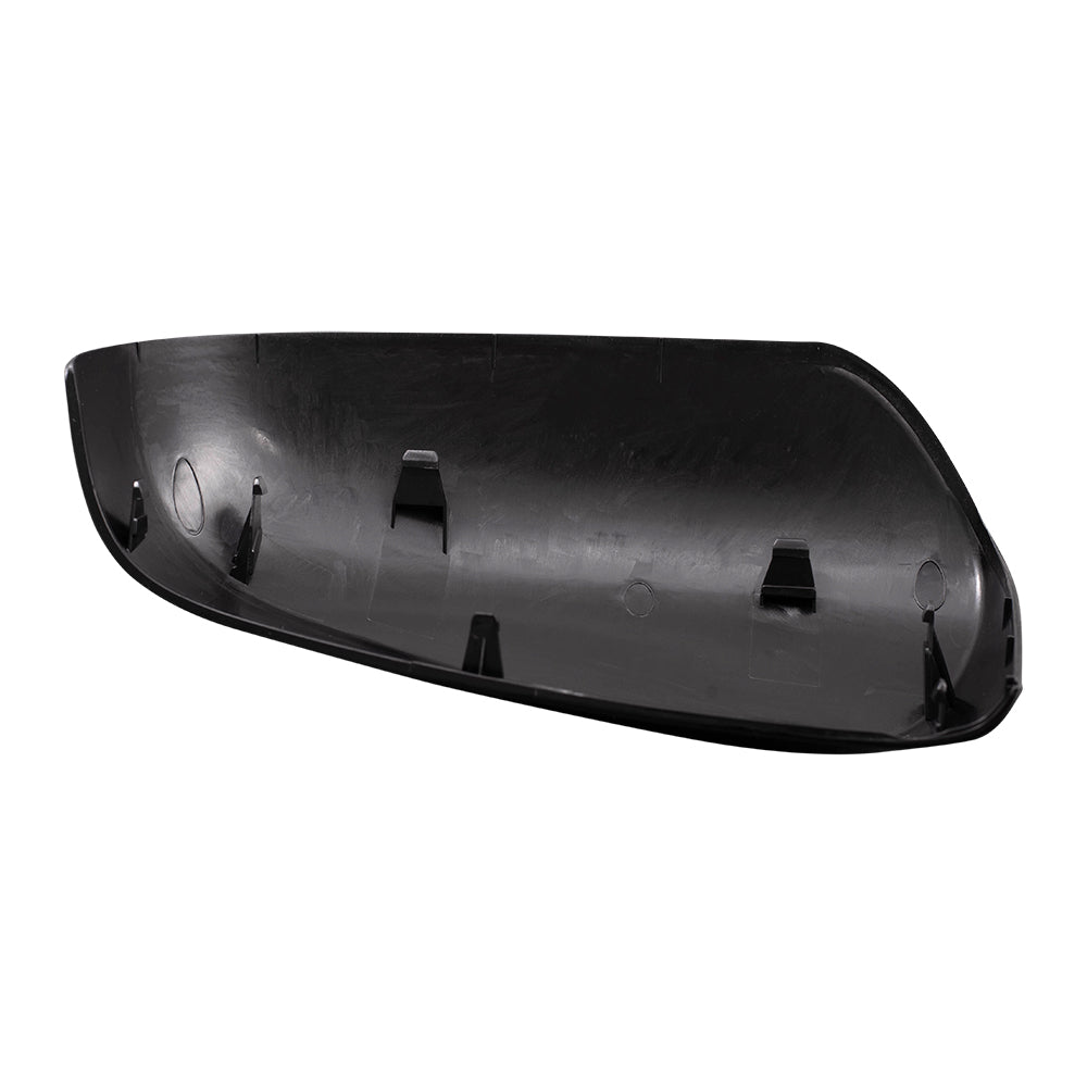 Brock Aftermarket Replacement Driver Left Mirror Cover Paint to Match Black without Signal Compatible with 2014-2019 Toyota Corolla