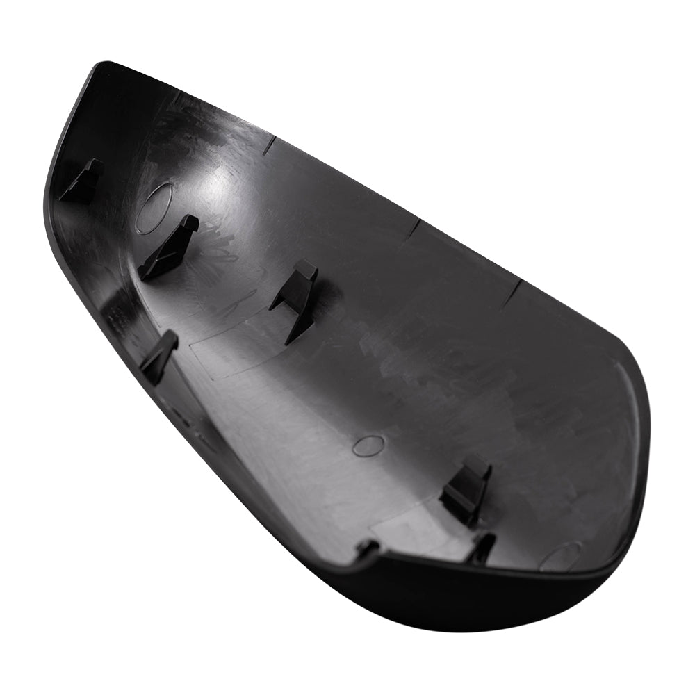 Brock Aftermarket Replacement Driver Left Mirror Cover Paint to Match Black without Signal Compatible with 2014-2019 Toyota Corolla