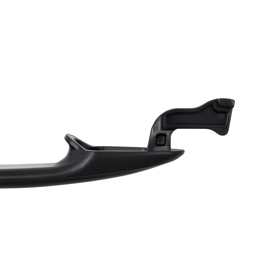 Brock Replacement Set Outside Sliding Door Handles Textured Black with Cap Compatible with 2004-2010 Sienna Van